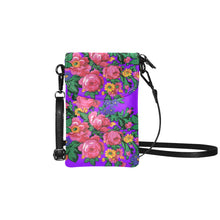 Load image into Gallery viewer, Kokum&#39;s Revenge-Lilac Small Cell Phone Purse (Model 1711) Small Cell Phone Purse (1711) e-joyer 
