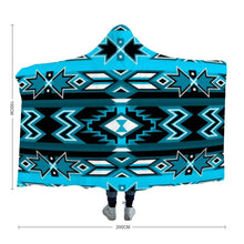 Load image into Gallery viewer, Northern Journey Hooded Blanket 49 Dzine 
