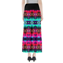 Load image into Gallery viewer, Sovereign Nation Sunrise Full Length Maxi Skirt skirts 49 Dzine 
