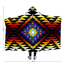 Load image into Gallery viewer, Sunset Blanket Hooded Blanket 49 Dzine 
