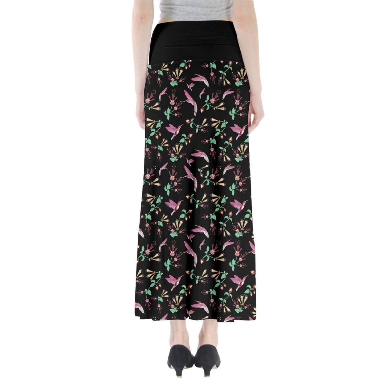 Swift Noir Full Length Maxi Skirt skirts 49 Dzine 