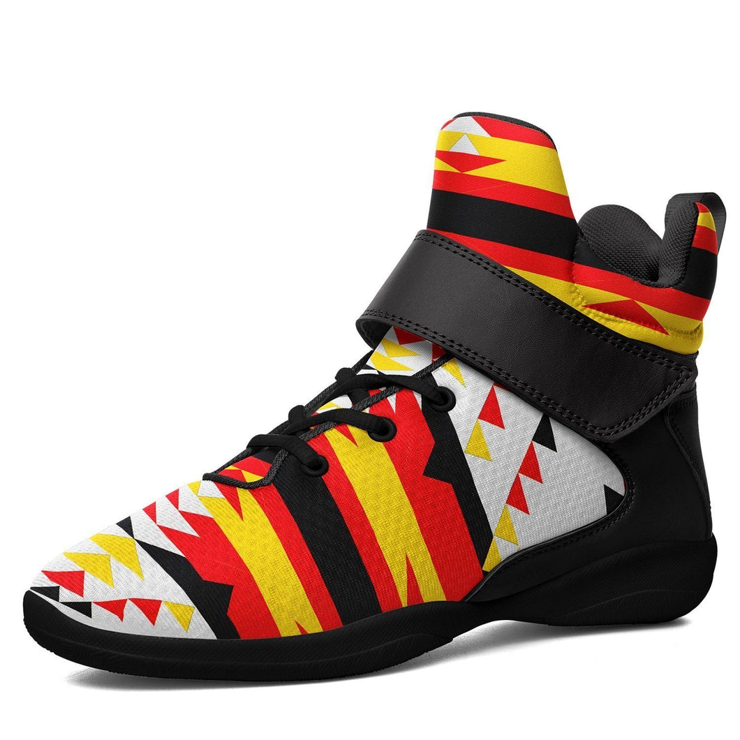 Visions of Peace Directions Ipottaa Basketball / Sport High Top Shoes - Black Sole